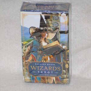 NWT Wizards Tarot by Barbara Moore 78 Card Tarot Deck Master Your Magic